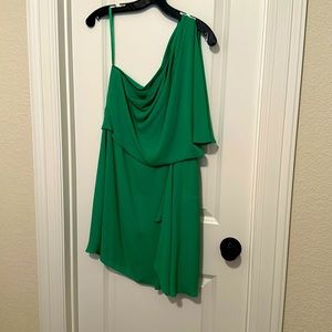 Off the shoulder BCBG dress